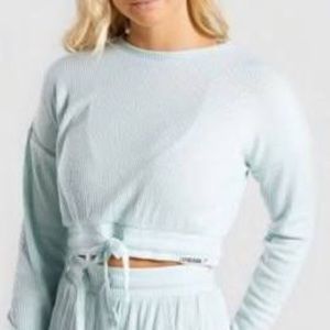 gymshark crop pullover